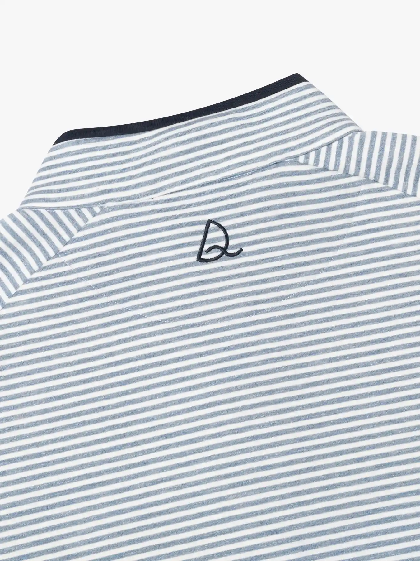 Coastal Micro-Stripe 1/4 Zip - Deolax
