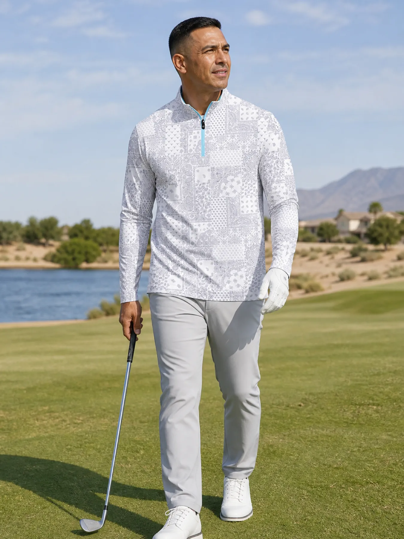 Coastal Vintage Quarter Zip
