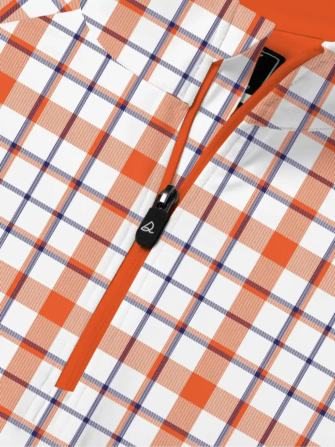 Country Club Plaid Quarter Zip - Deolax