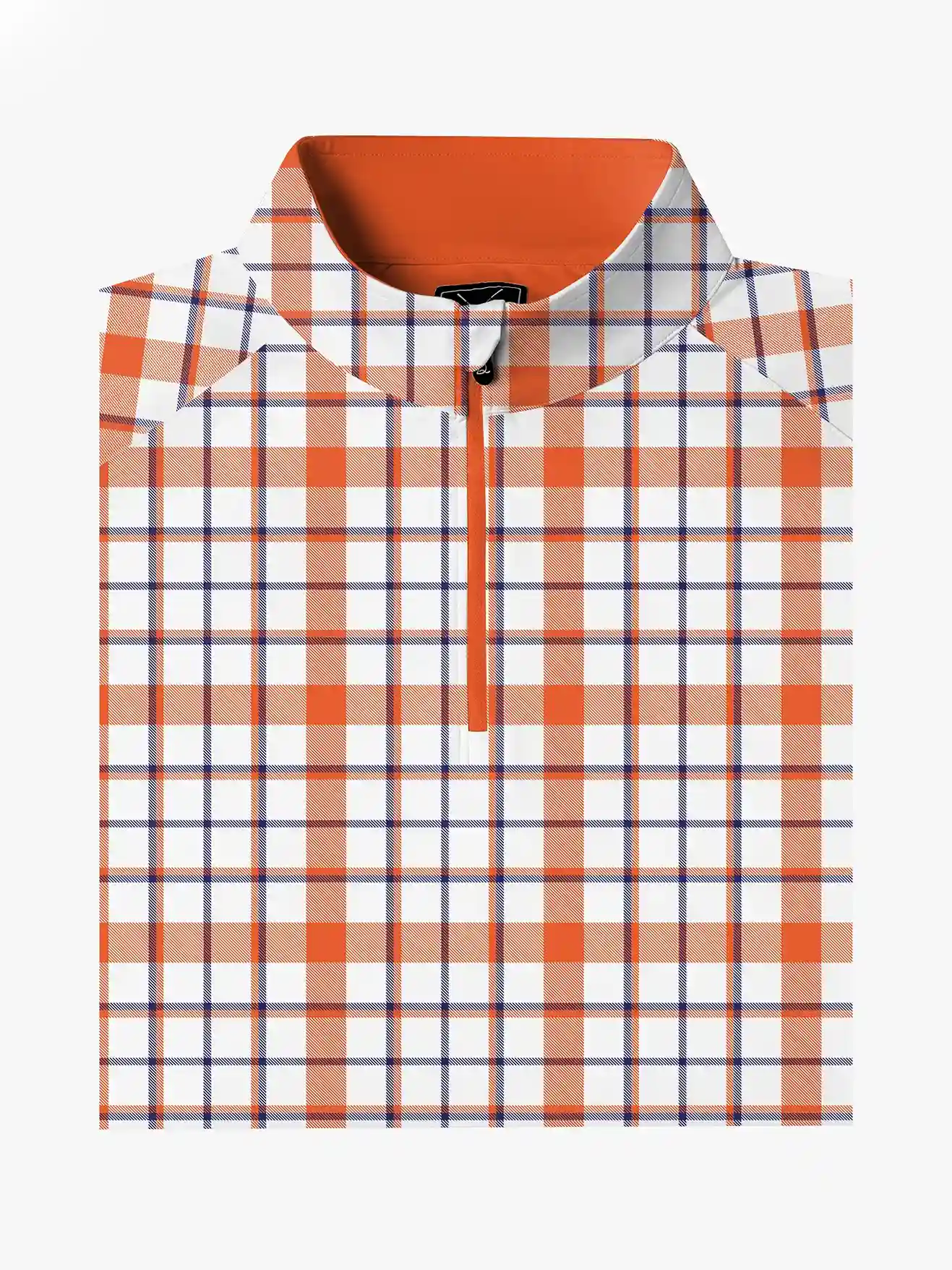 Country Club Plaid Quarter Zip - Deolax