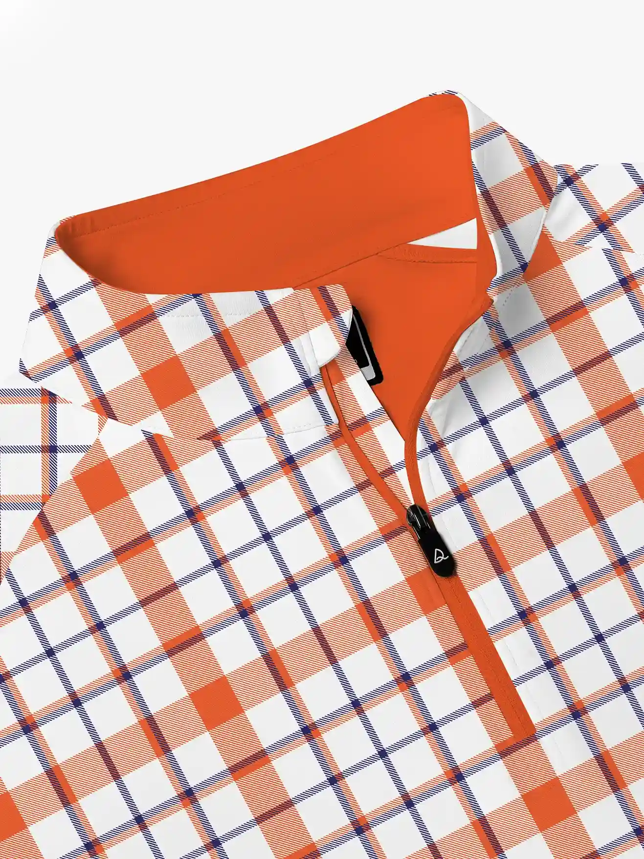 Country Club Plaid Quarter Zip - Deolax