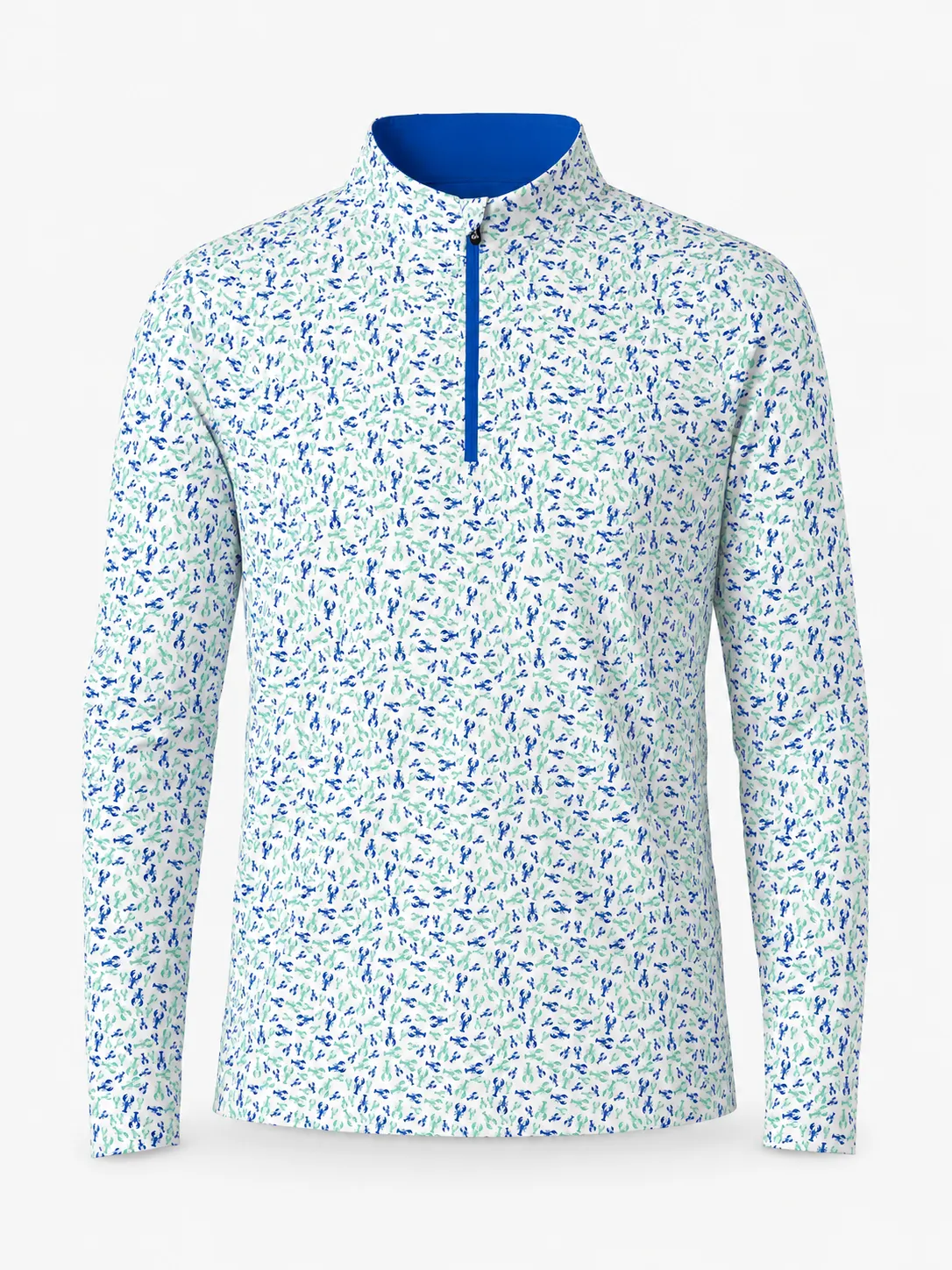 Crawfish Boil Quarter Zip - Harbor Blue