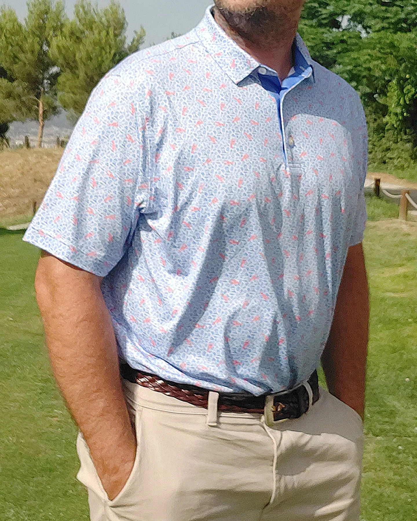 Crawfish Boil Party Polo