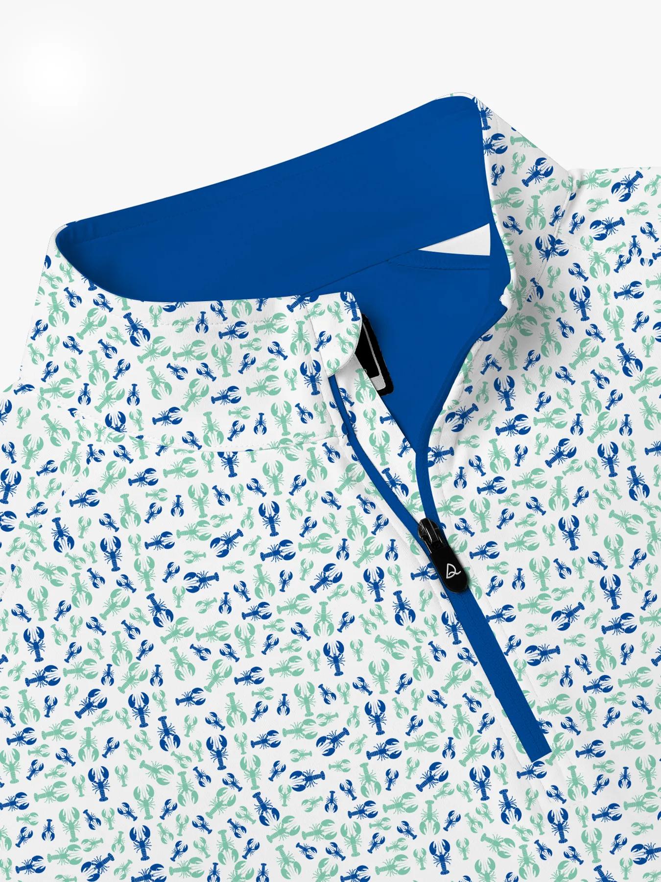 Crawfish Boil Quarter Zip - Harbor Blue