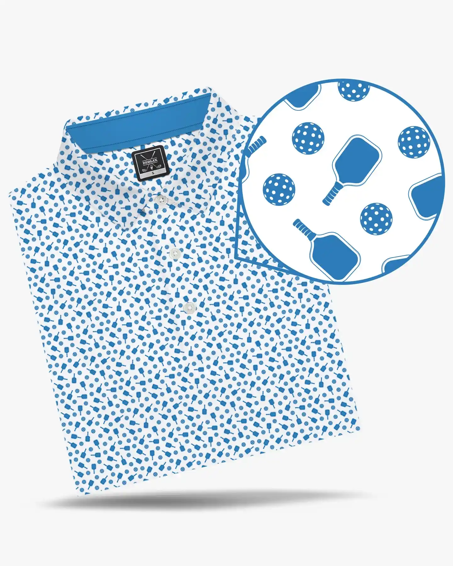 Cross Court Pickleball Polo - Deolax