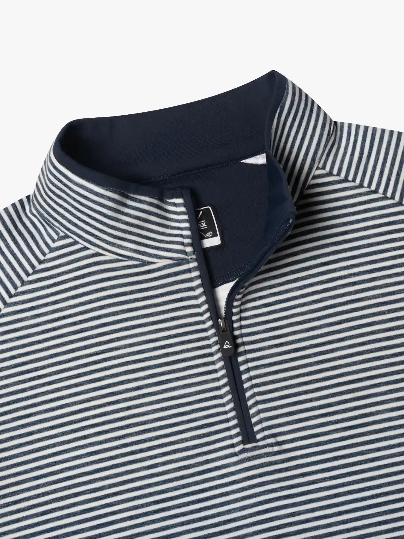 Coastal Micro-Stripe 1/4 Zip - Deolax