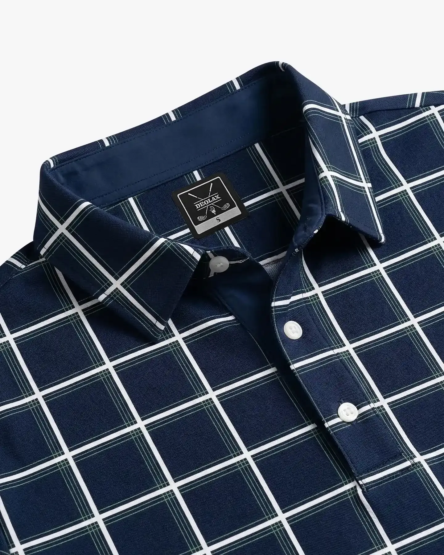 Dark Tartan Polo - Deolax