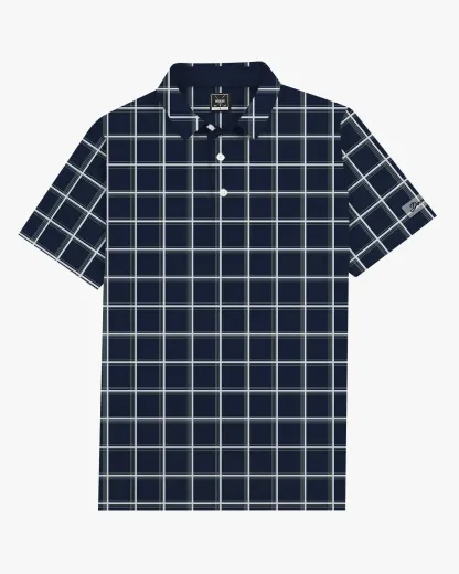 Dark Tartan Polo - Deolax