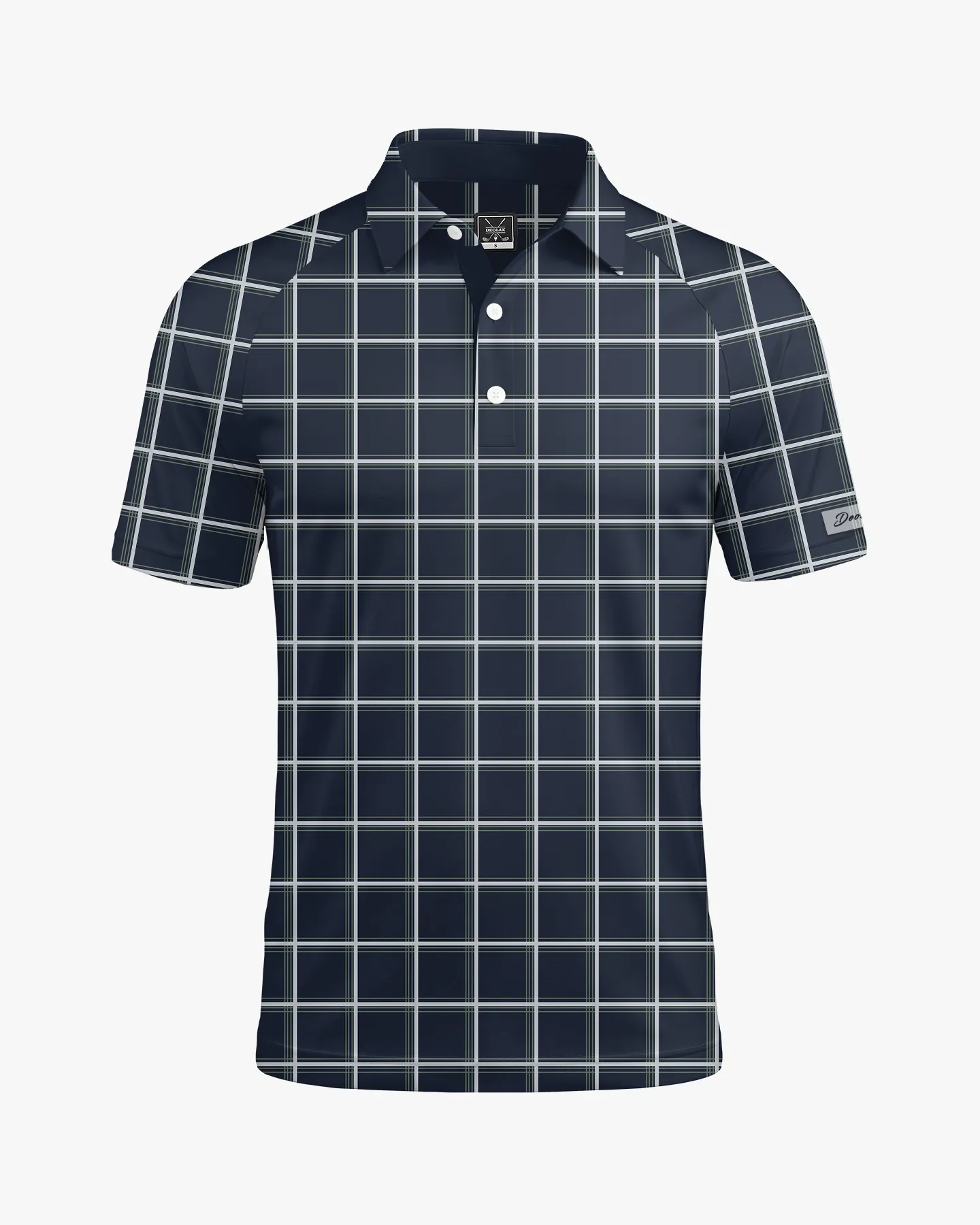 Dark Tartan Polo - Deolax