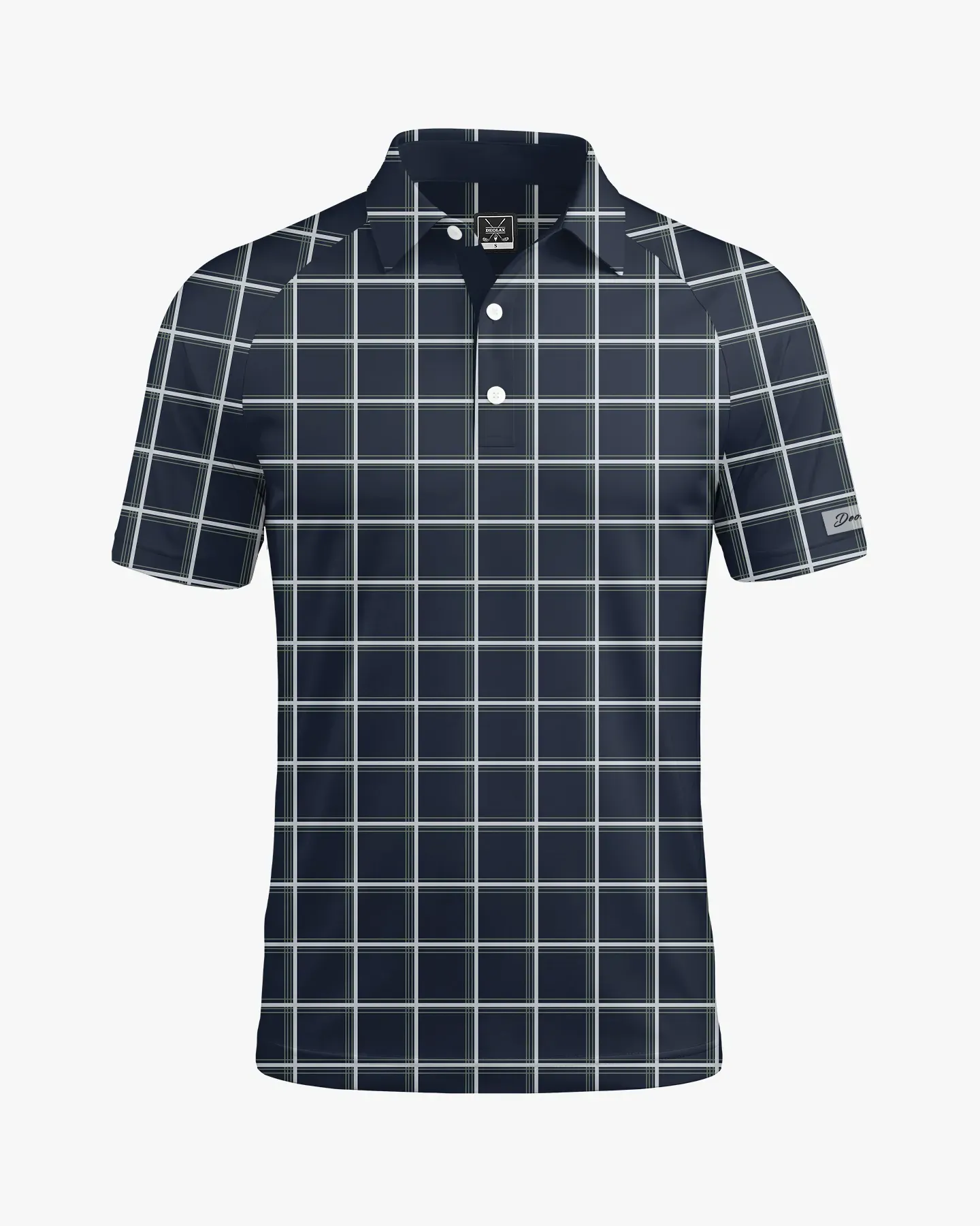 Dark Tartan Polo - Deolax