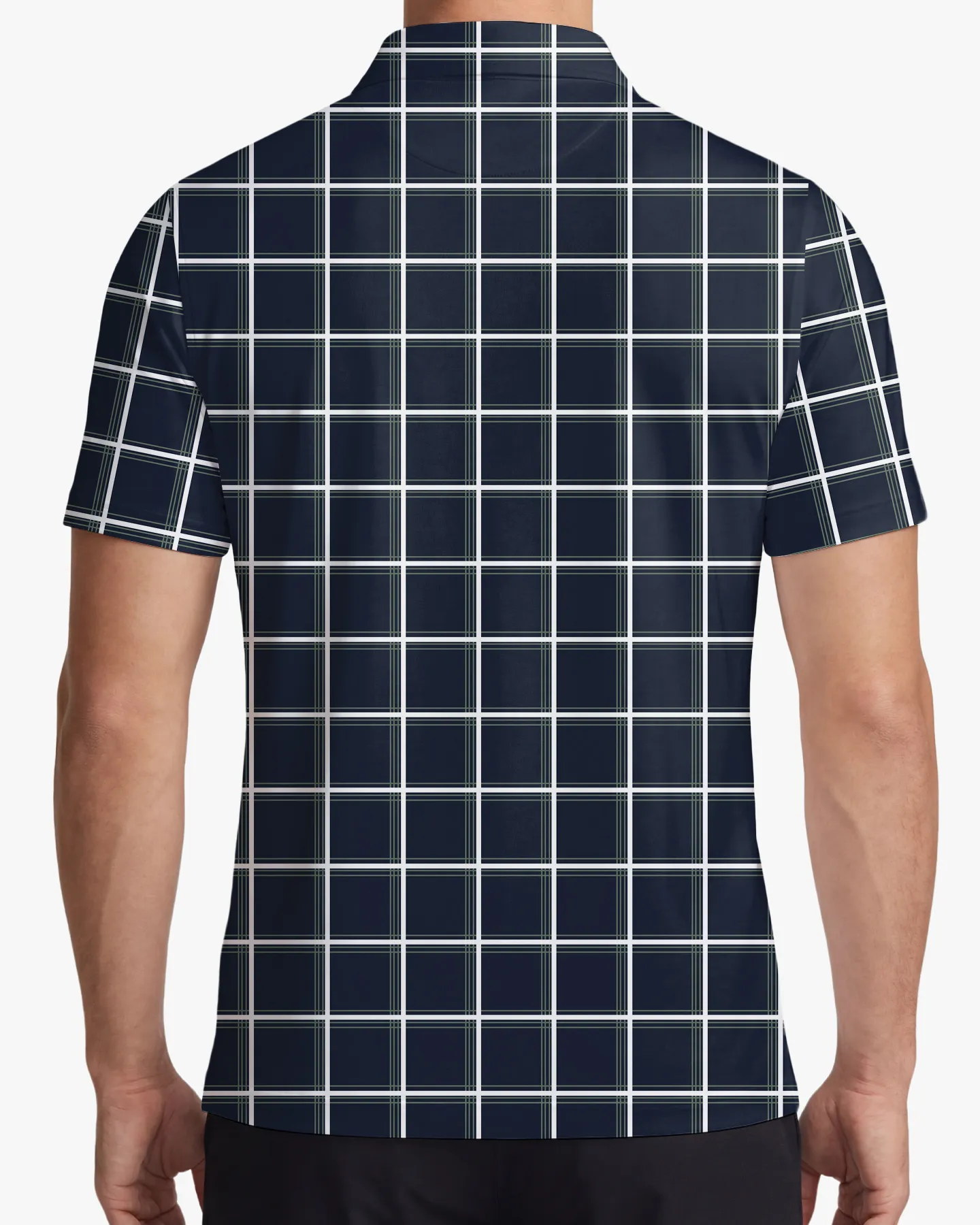 Dark Tartan Polo - Deolax