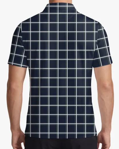 Dark Tartan Polo - Deolax