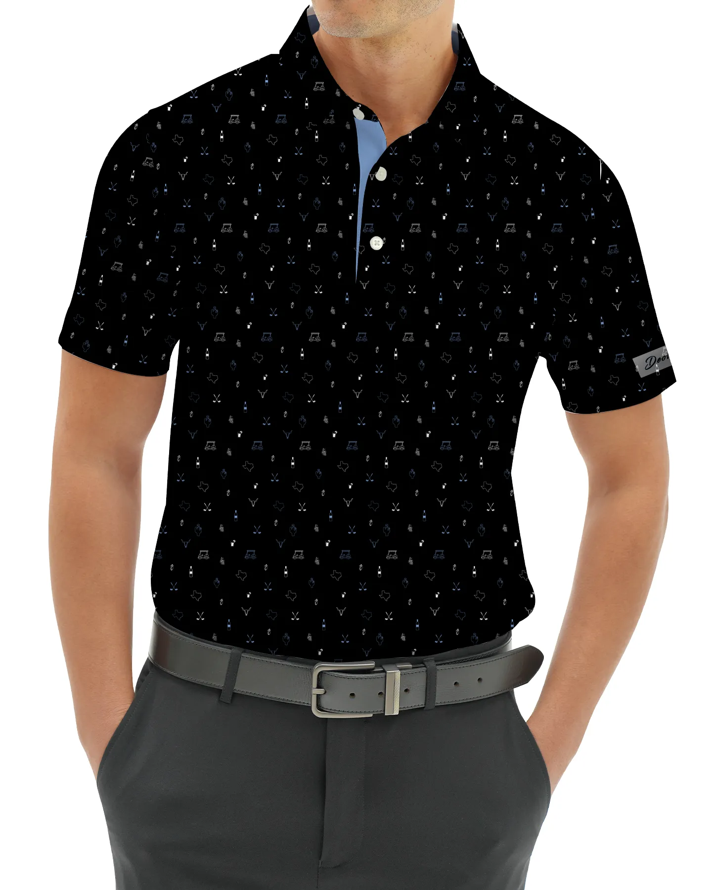 Desert Night Polo - Blue