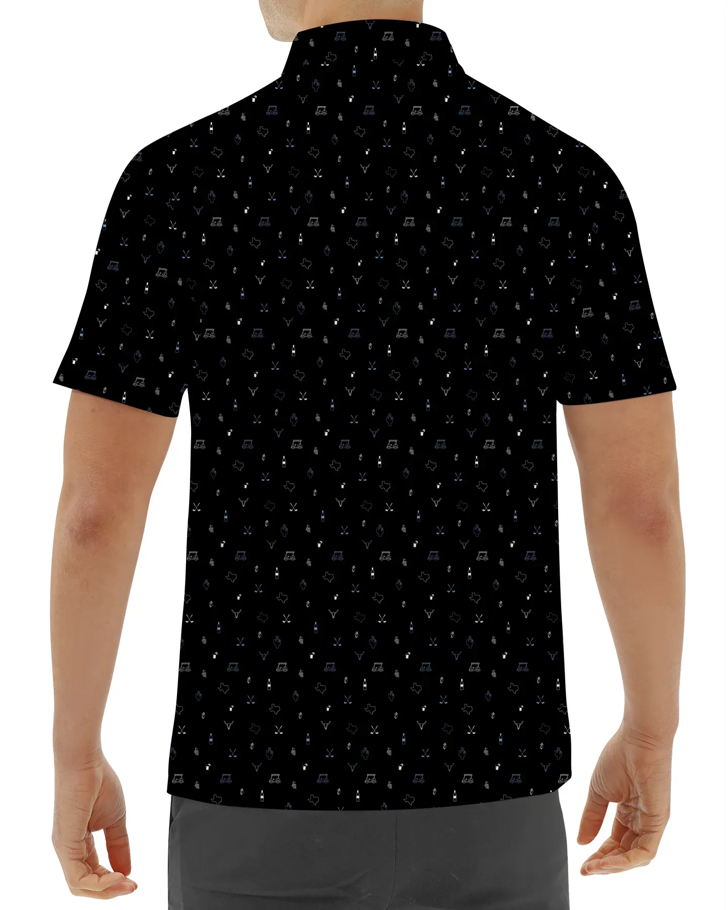 Desert Night Polo - Blue