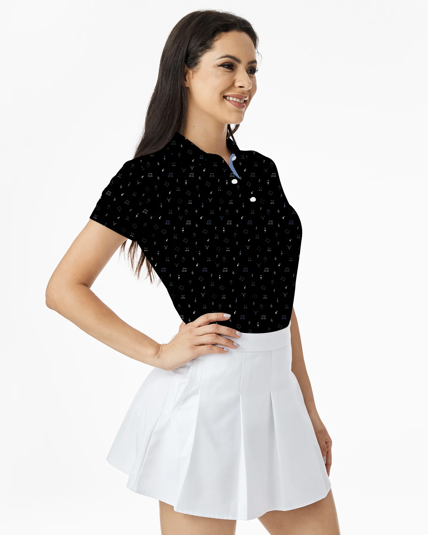Desert Night Womens Polo - Deolax