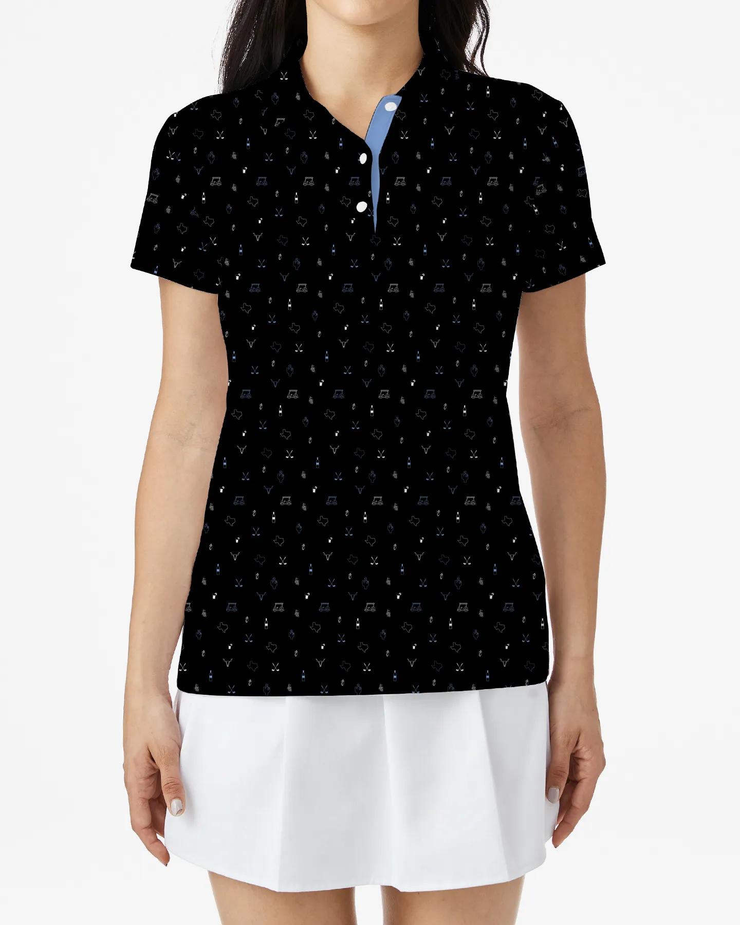 Desert Night Womens Polo - Deolax