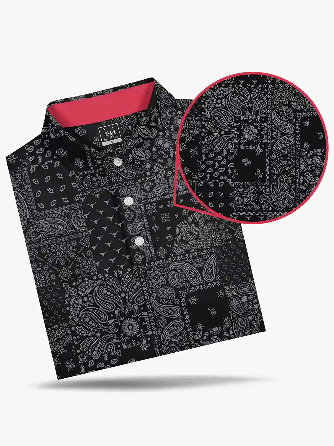Desert Outlaw Paisley Polo - Deolax