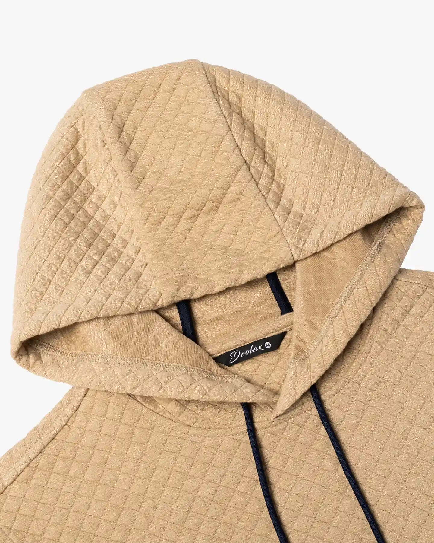 Diamond Quilted Hoodie - Deolax