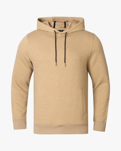 Diamond Quilted Hoodie - Deolax