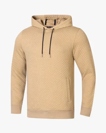 Diamond Quilted Hoodie - Deolax