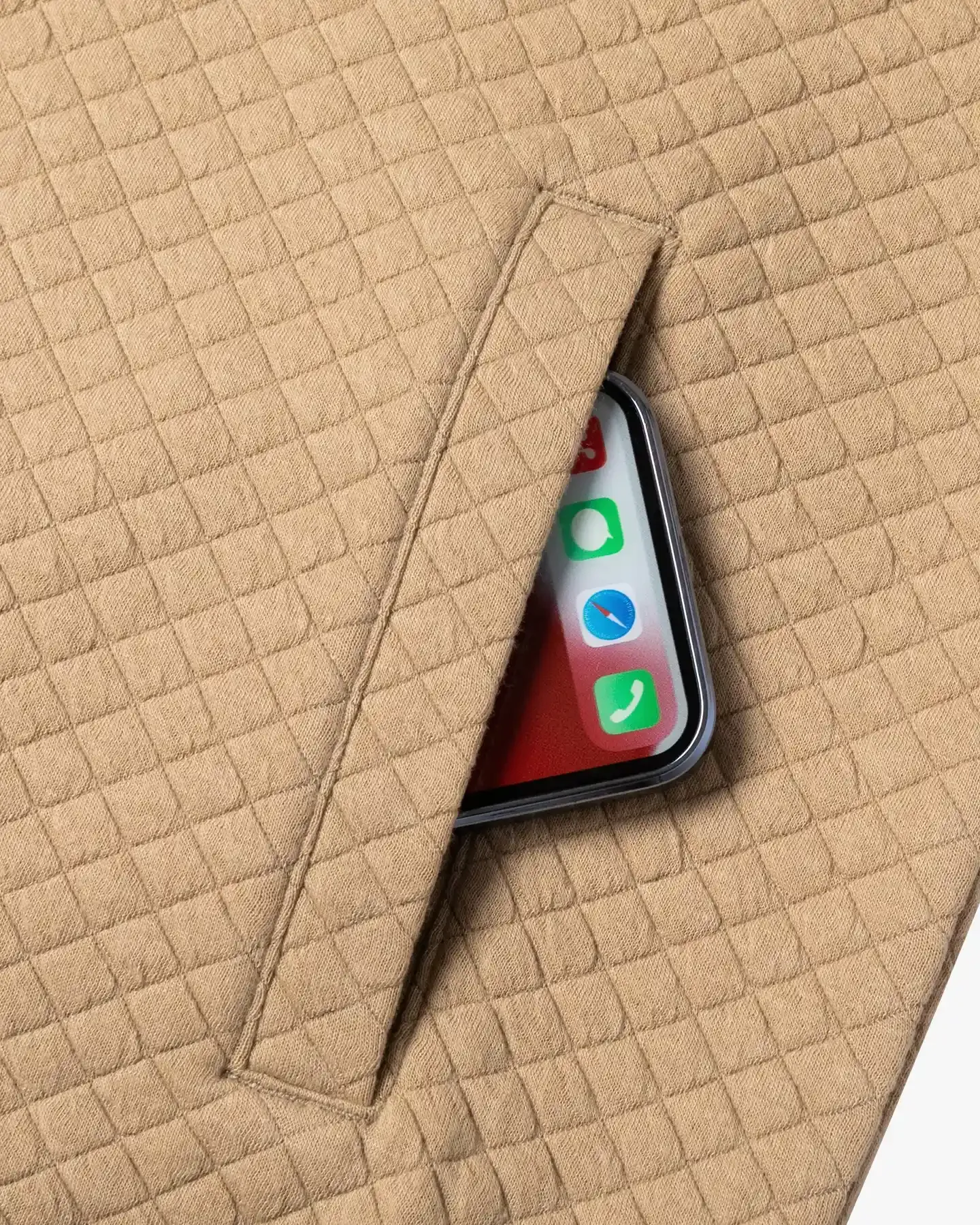 Diamond Quilted Hoodie - Deolax