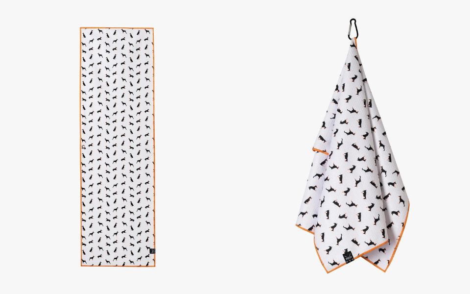 Doberman Golf Towel
