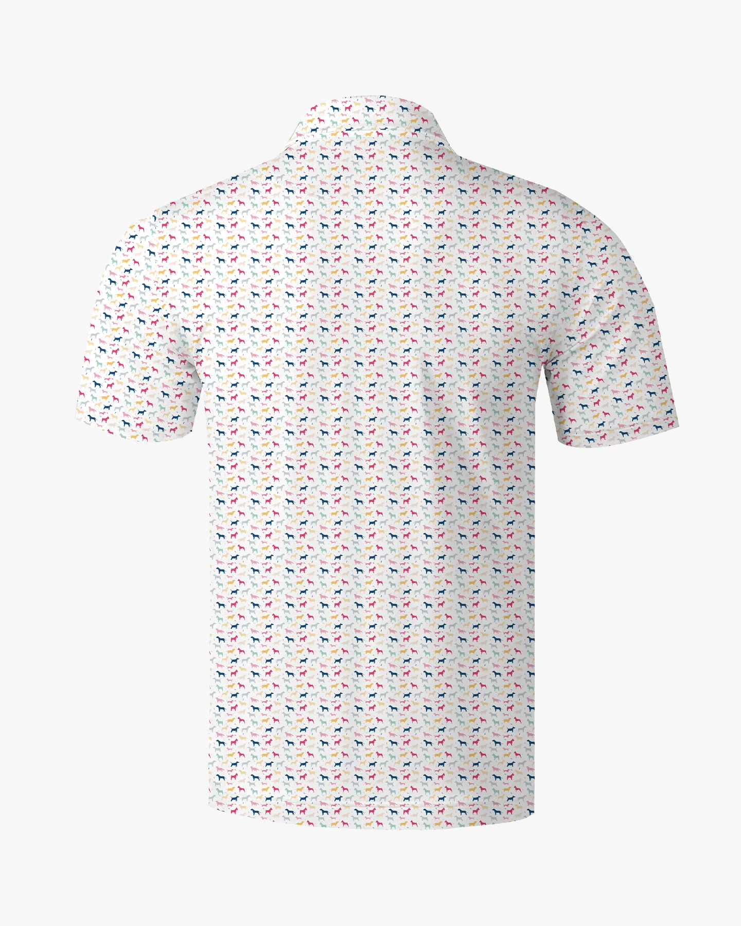 Dog Print Polo  - Deolax