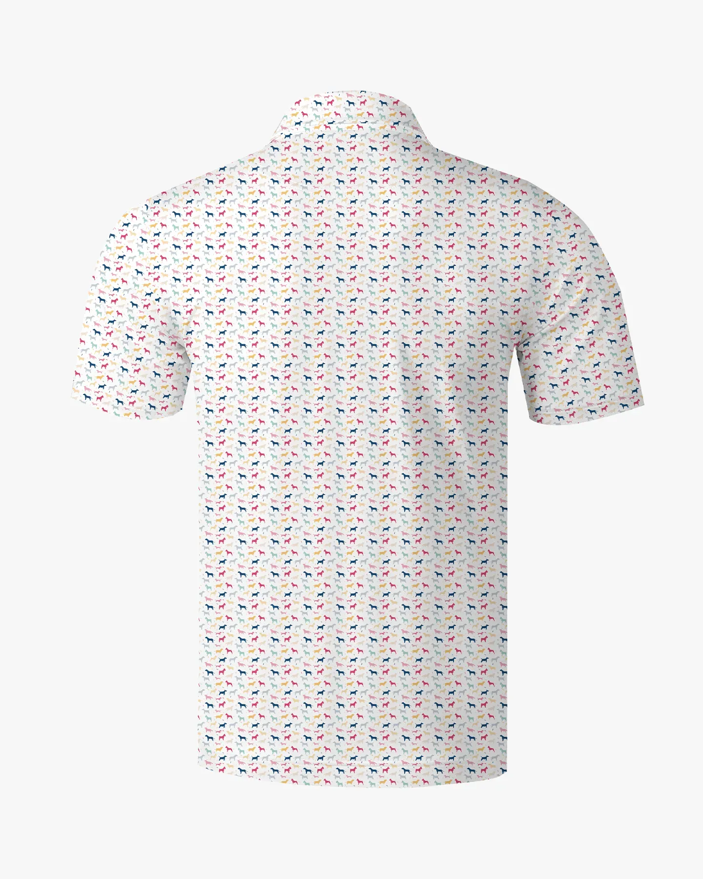 Dog Print Polo  - Deolax