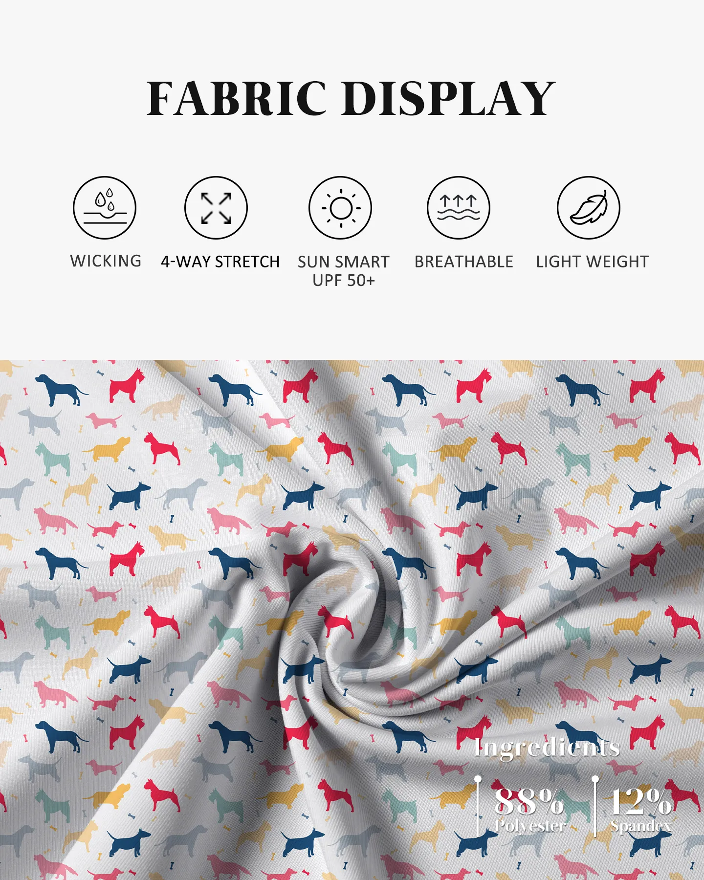 Dog Print Polo - Deolax