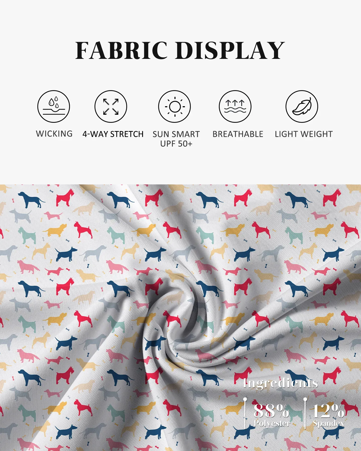 Dog Print Polo - Deolax