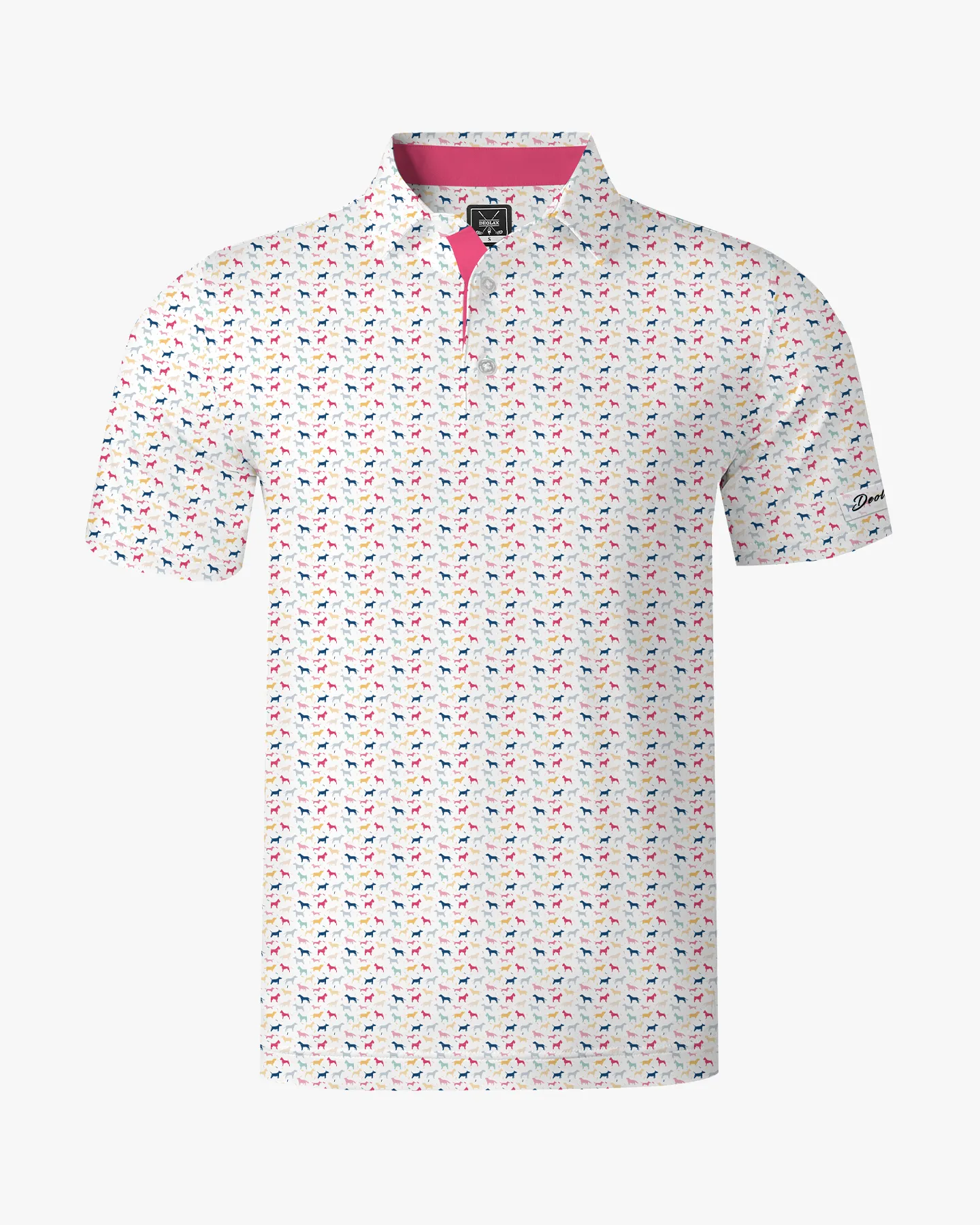 Dog Print Polo - Deolax