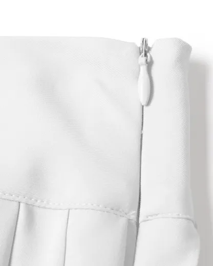Double Down Skort - Brilliant White - Deolax
