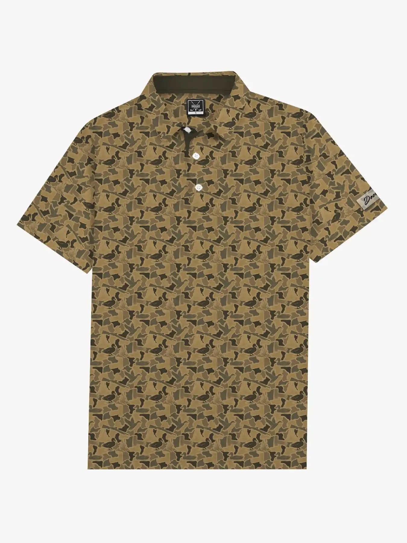 Duck Camp Camo Hunting Polo - Deolax