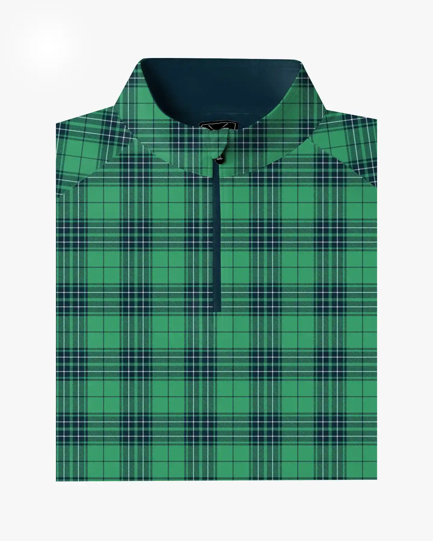 Evergreen Check Quarter Zip - Deolax