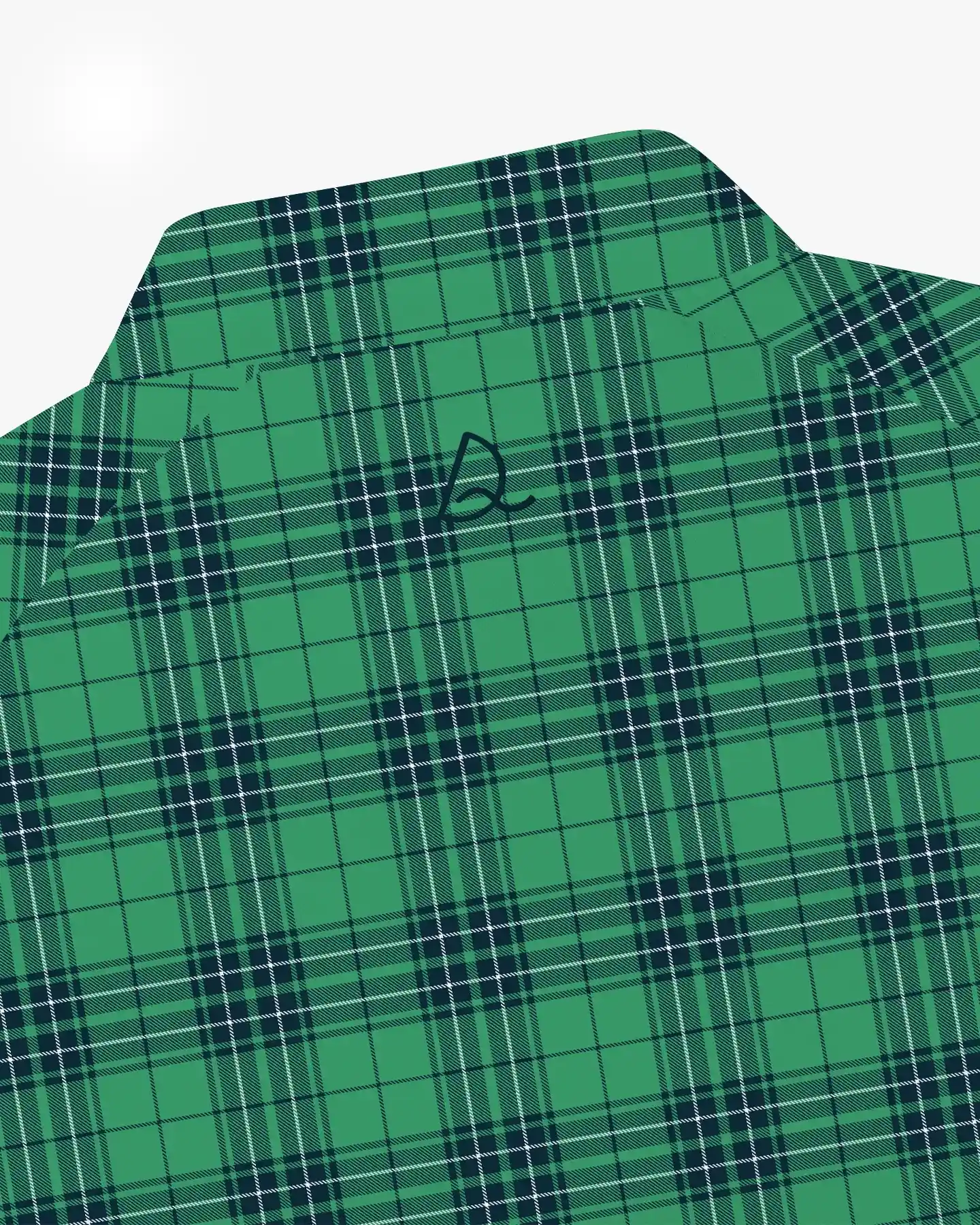 Evergreen Check Quarter Zip - Deolax