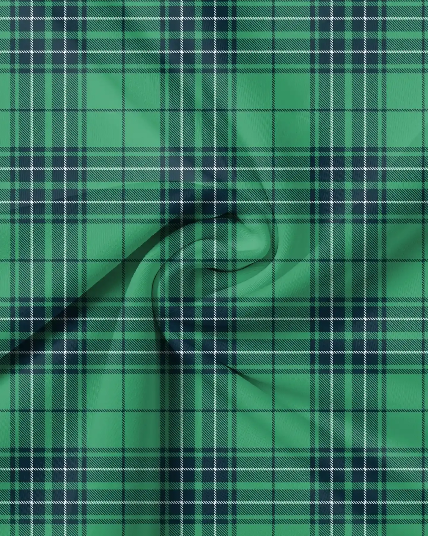 Evergreen Check Quarter Zip - Deolax