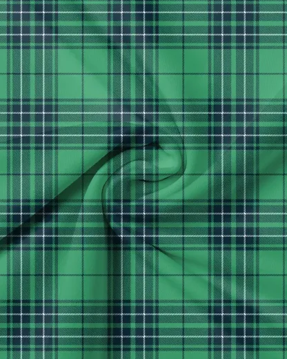 Evergreen Check Quarter Zip - Deolax