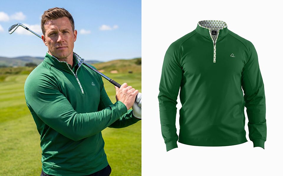 Fairway Green Quarter Zip