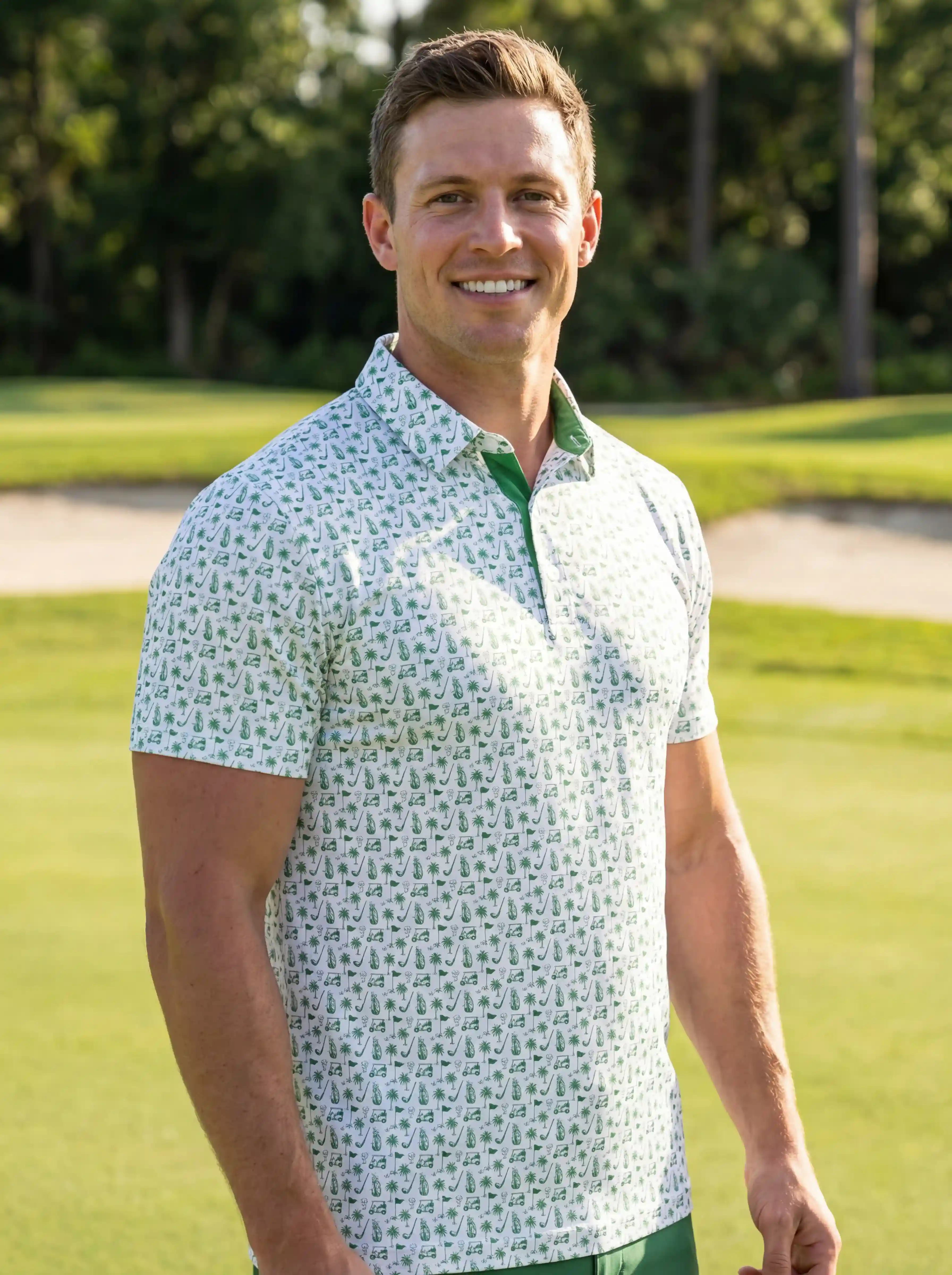 Fairway Sketch Polo - Deolax