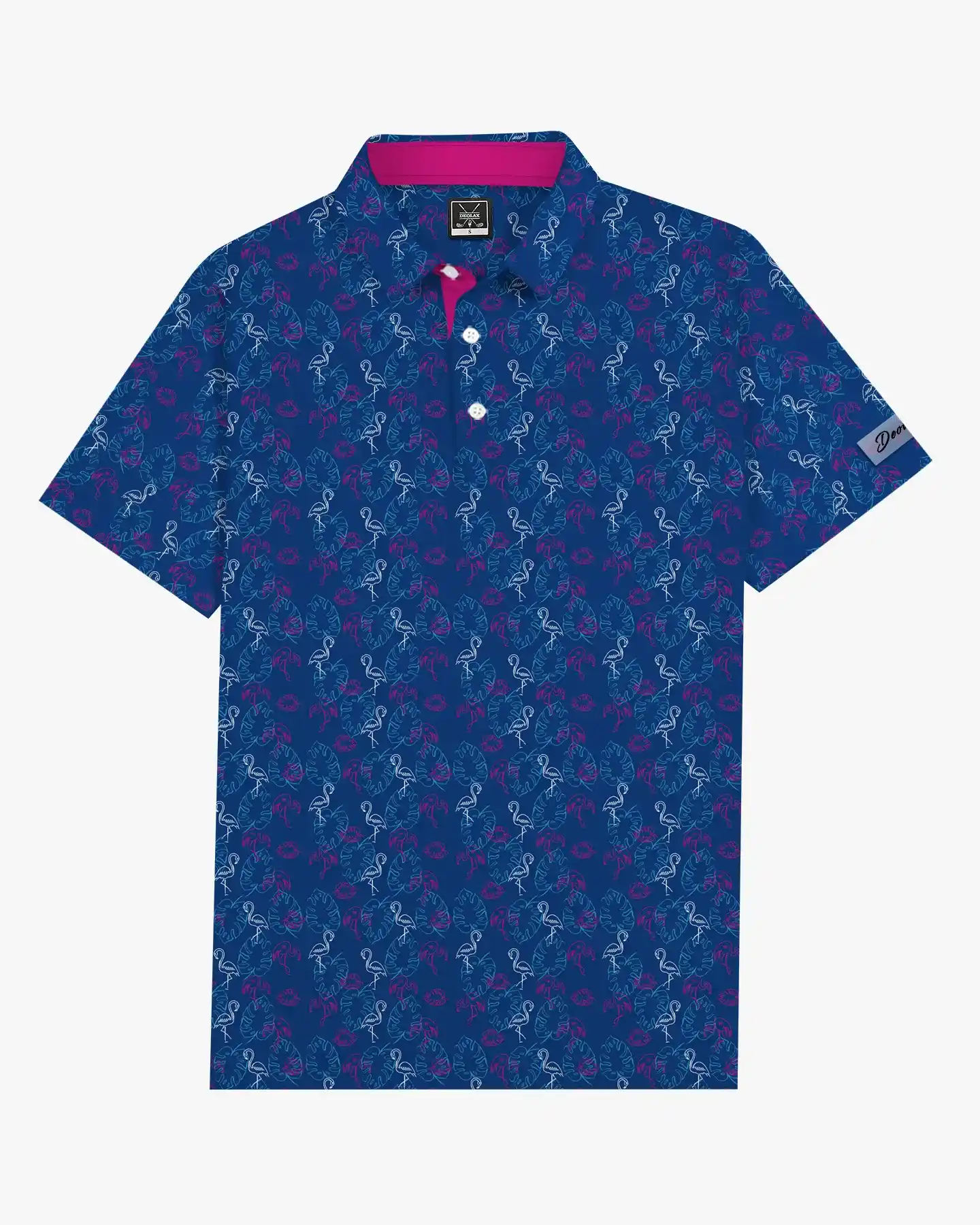 Flamingo Par Tee Polo - Deolax