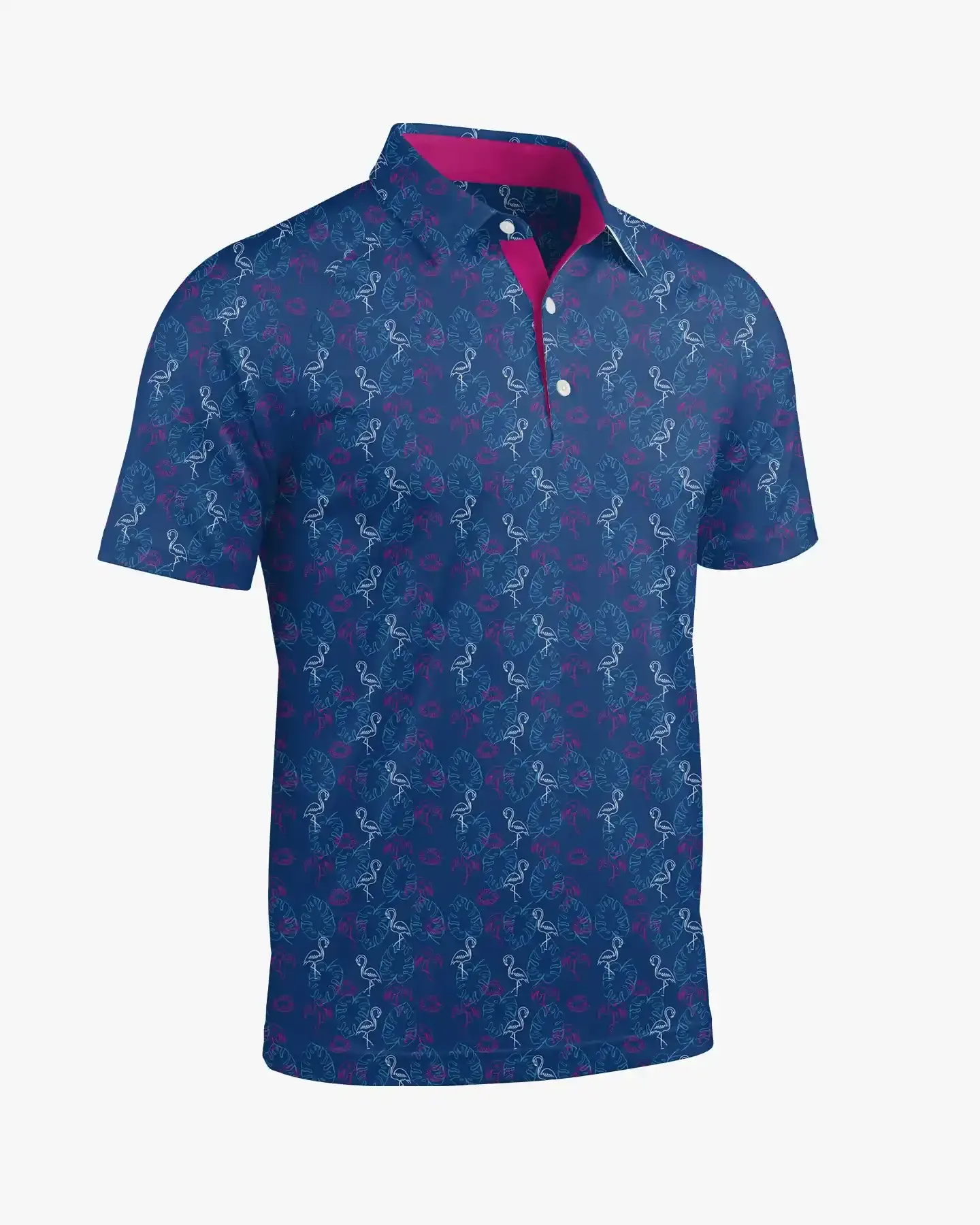 Flamingo Par Tee Polo - Deolax