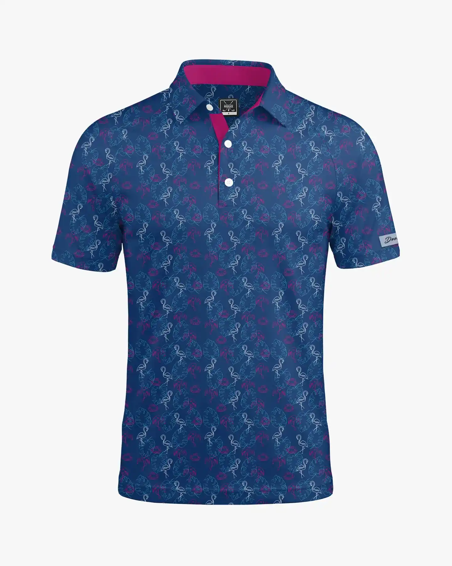 Flamingo Par Tee Polo - Deolax