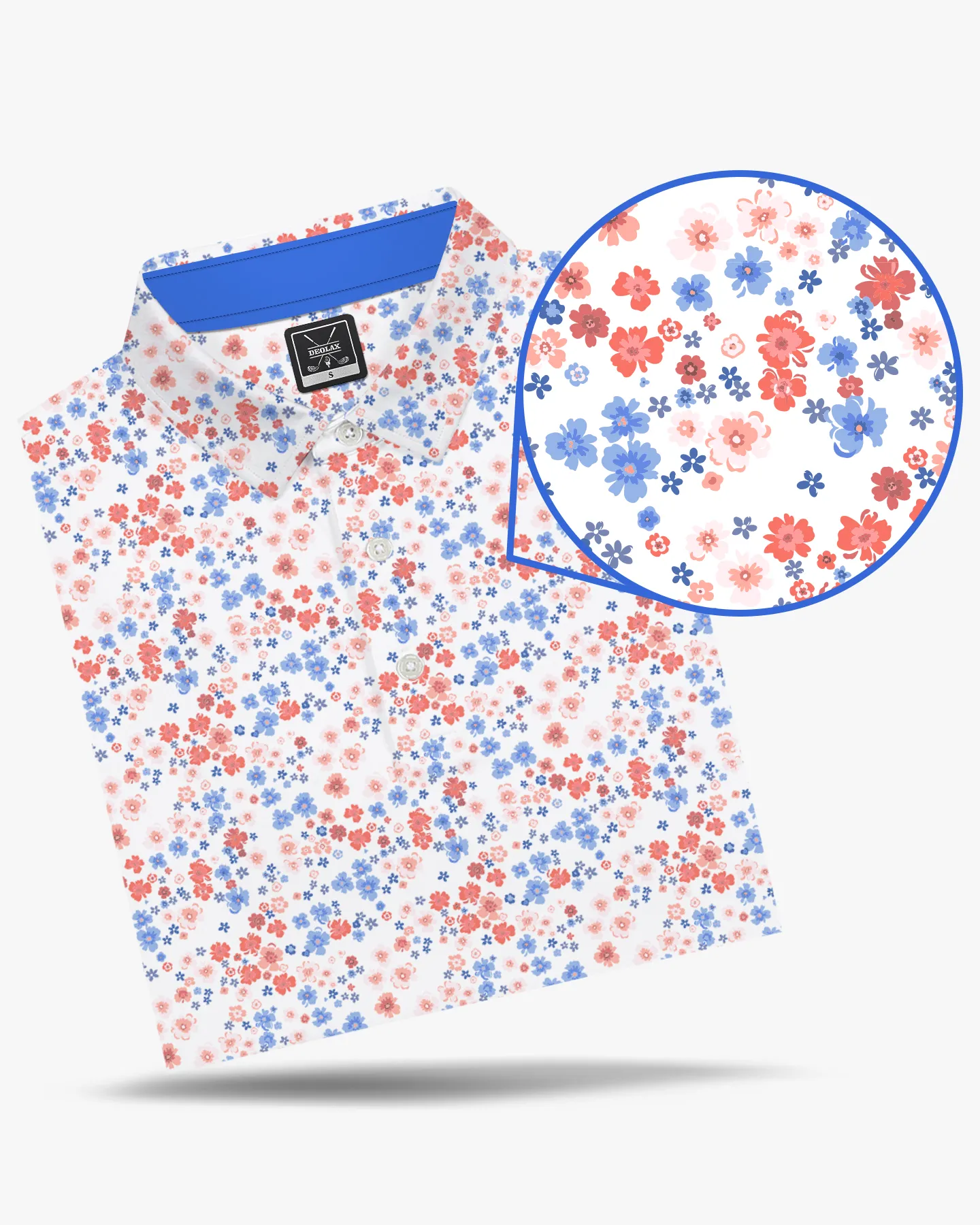 Freedom Floral Polo - Deolax