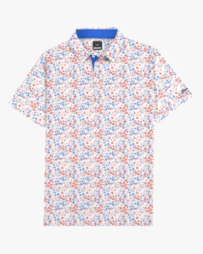 Freedom Floral Polo - Deolax