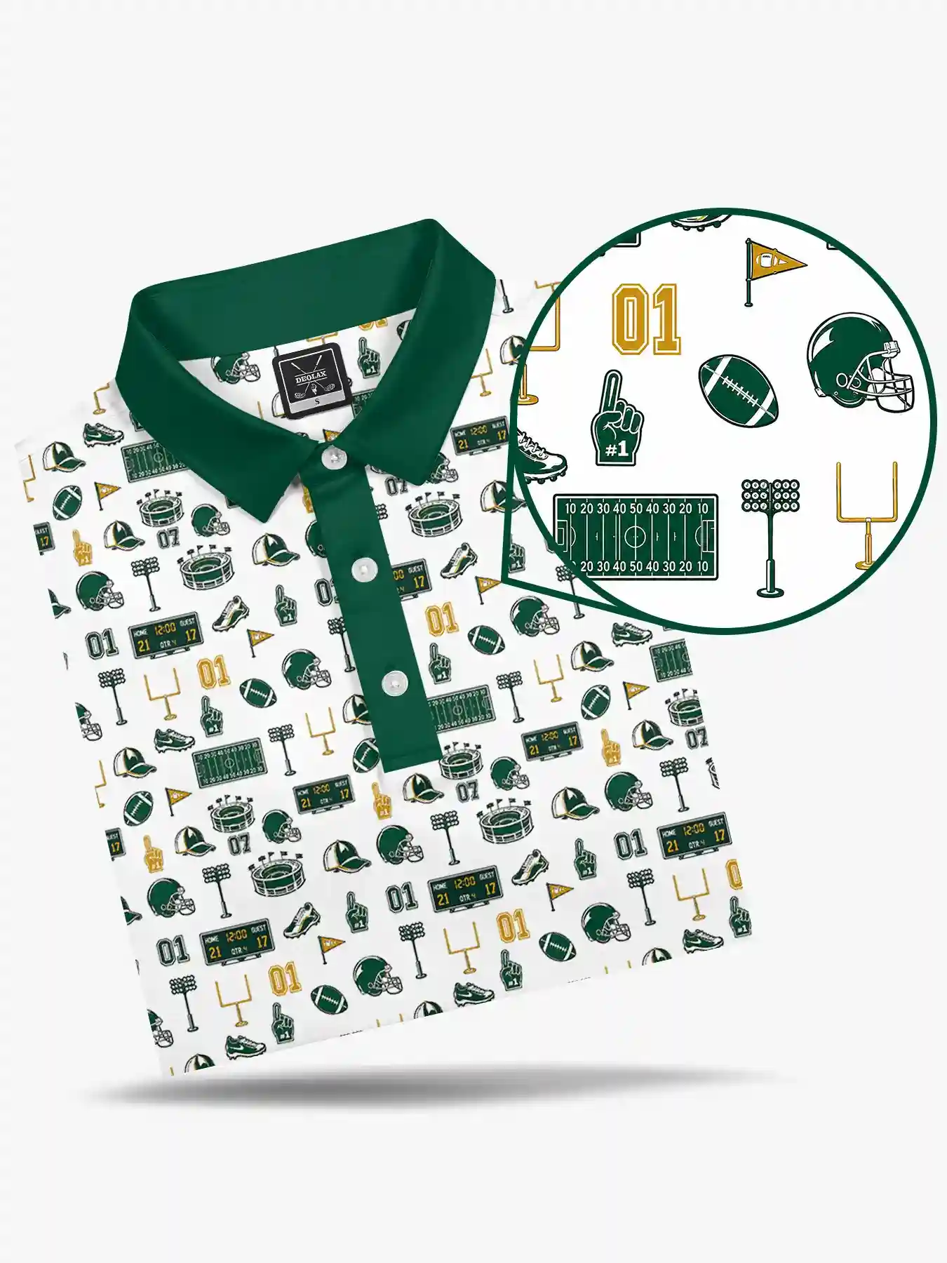 Gameday Heritage Football Polo - Deolax