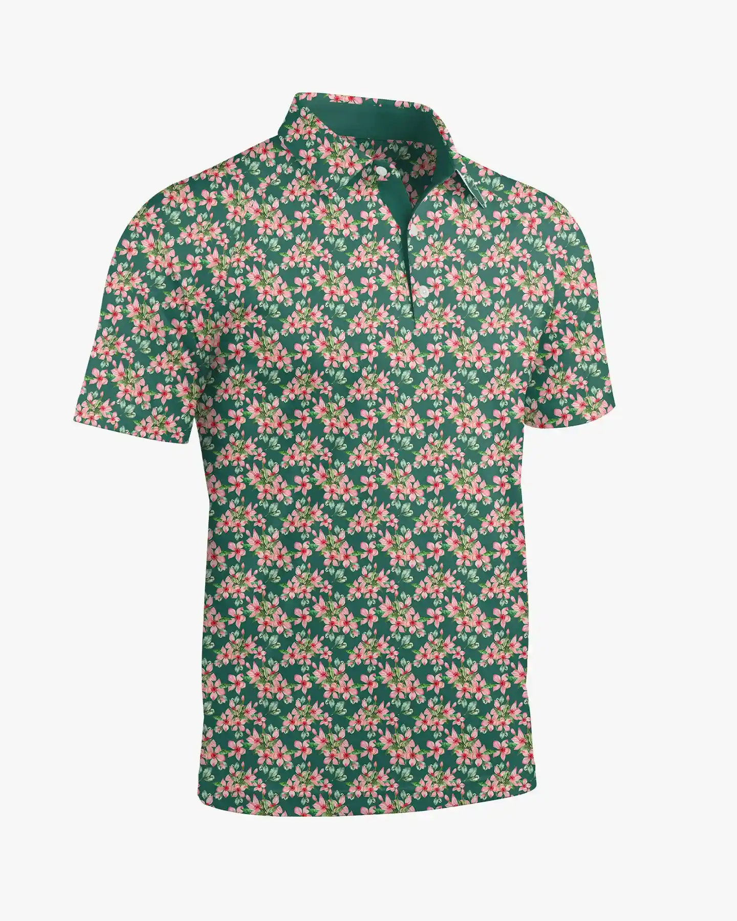 Georgia in Bloom Green Polo - Deolax