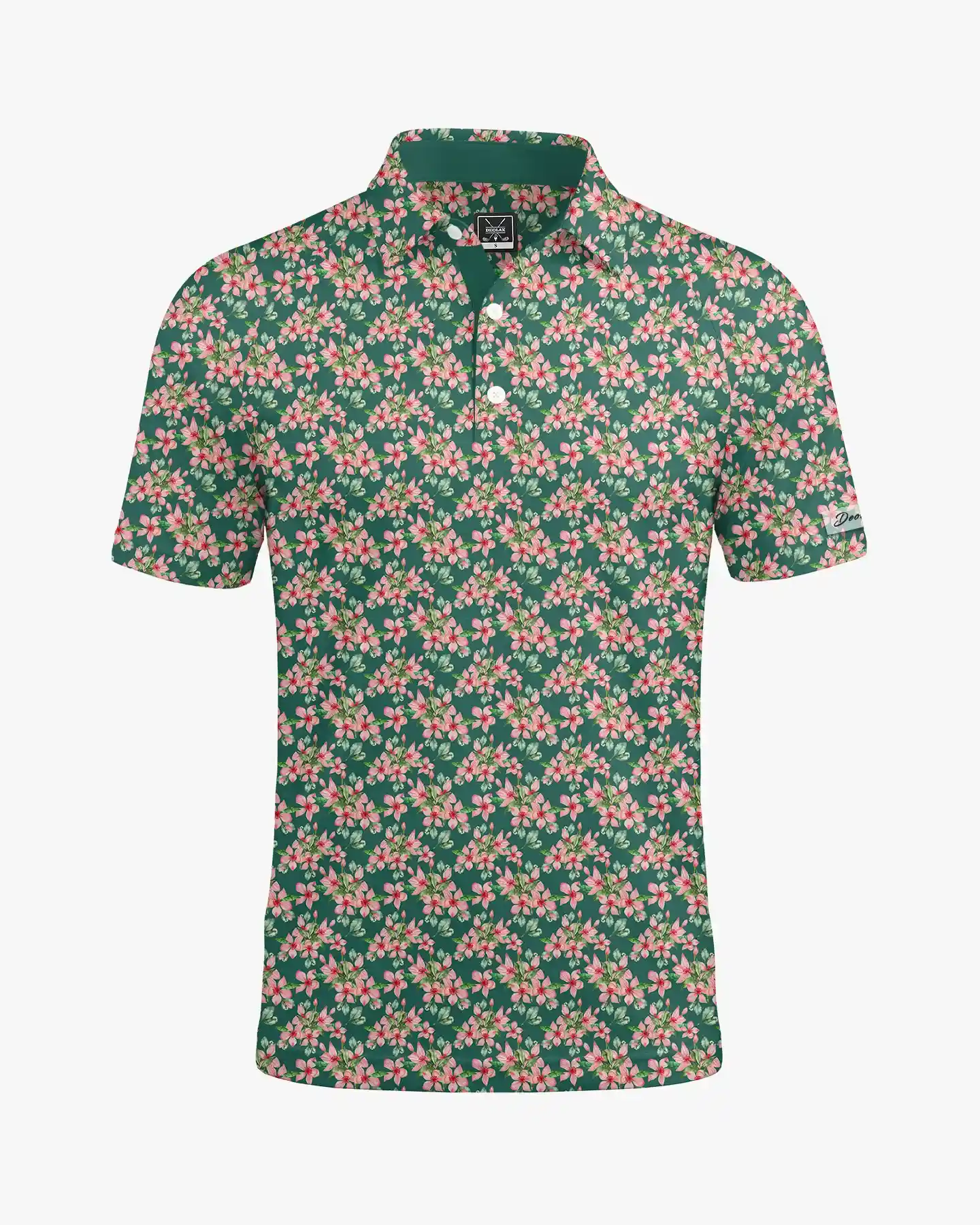 Georgia in Bloom Green Polo - Deolax