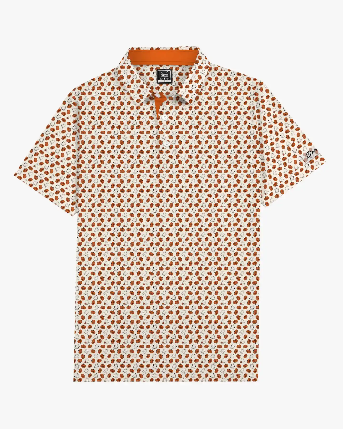 Ghost Pumpkin Swing Polo
