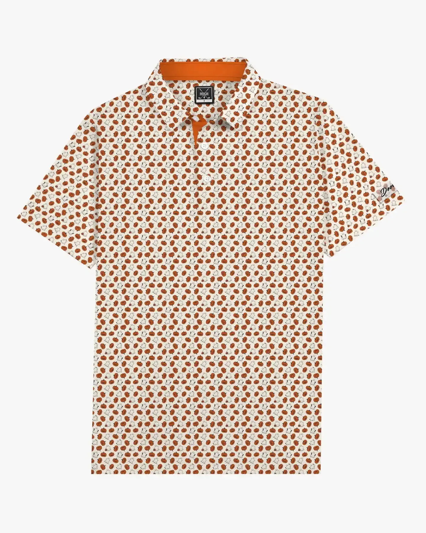 Ghost Pumpkin Swing Polo
