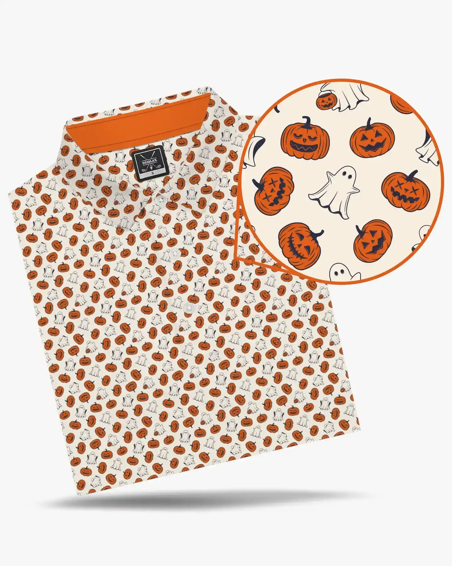 Ghost Pumpkin Swing Polo - Deolax